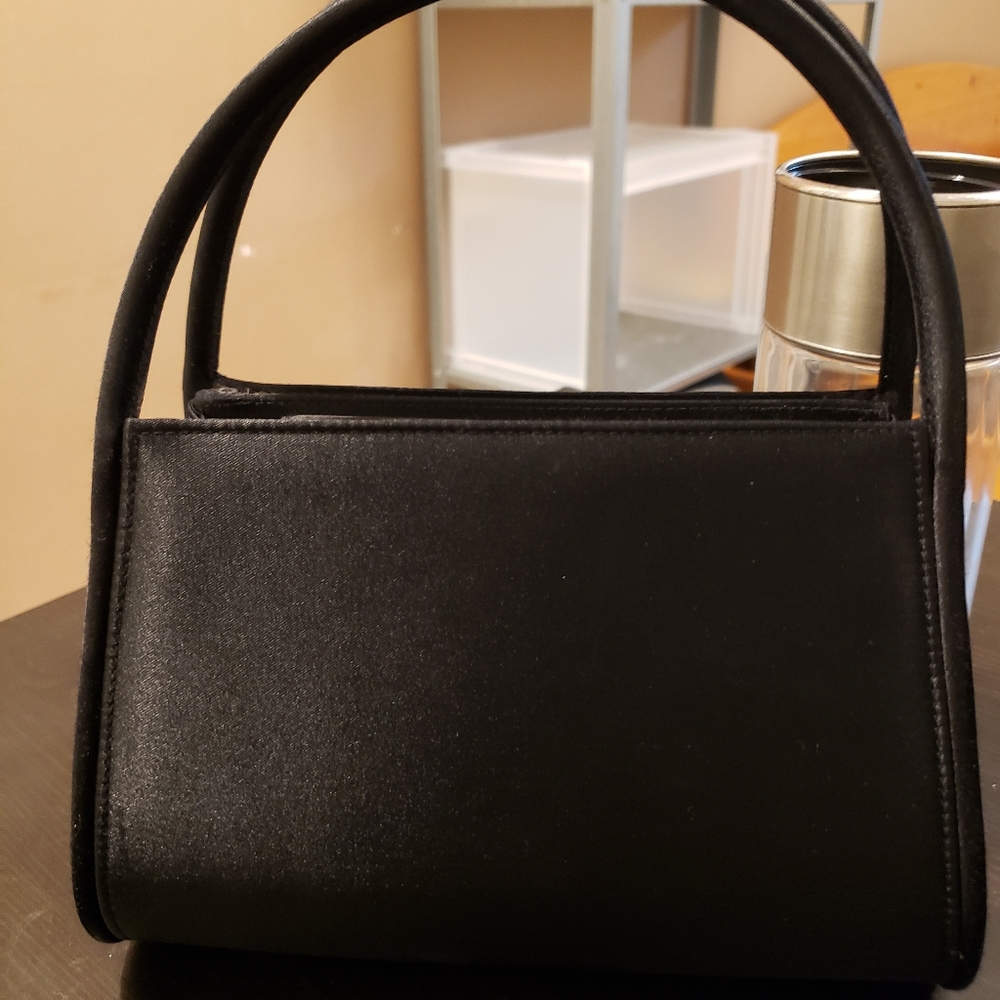 Vintage Fiona satin Bag - top handle bag